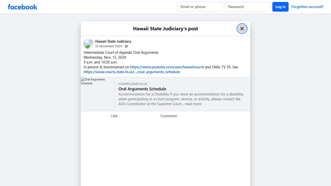 Intermediate Court of Appeals... - Hawaii State Judiciary | Facebook